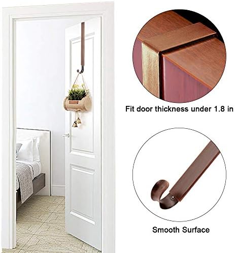 Myfolrena Wreath Hanger Adjustable Door Mount