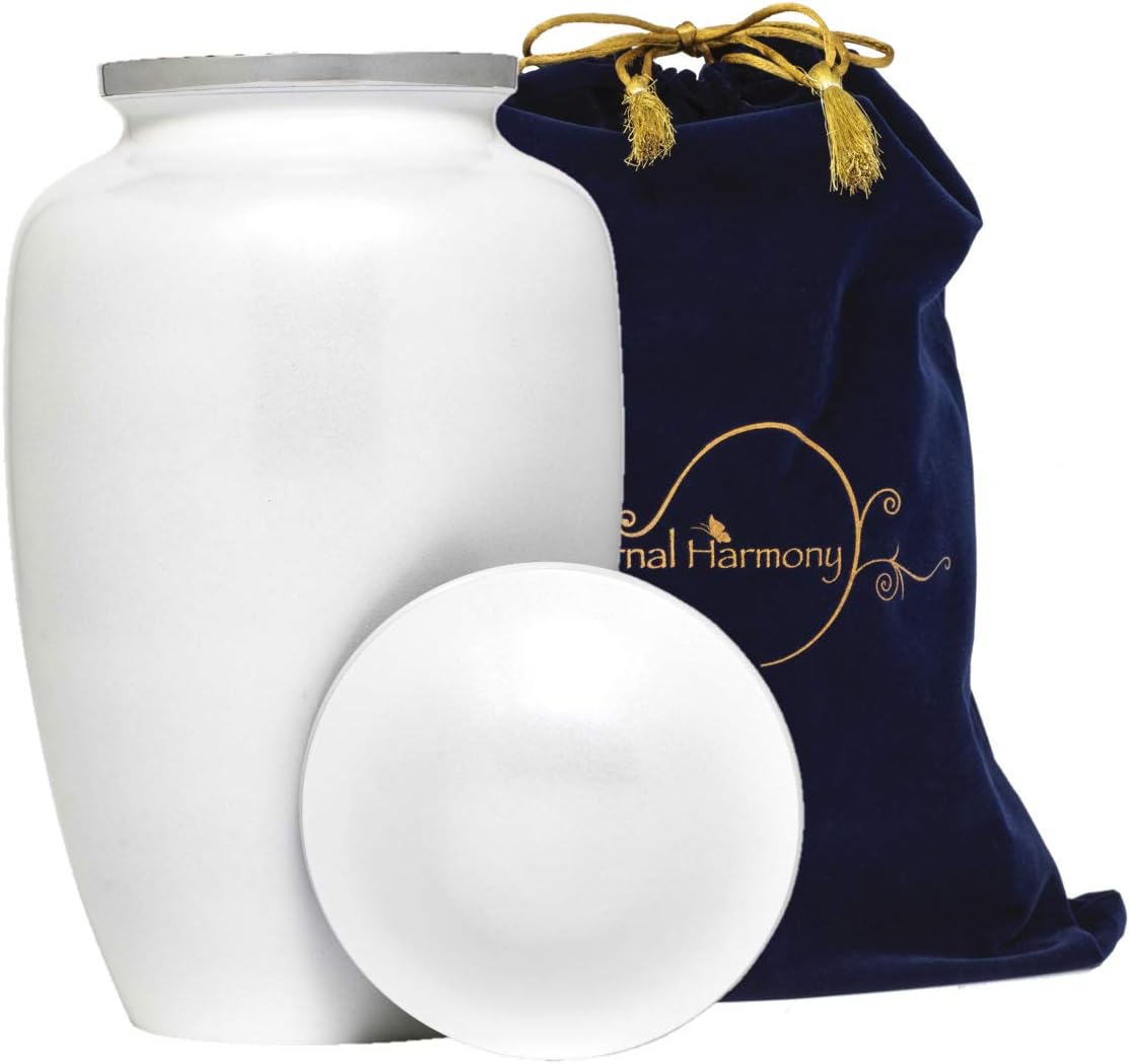 Eternal Harmony Large Urn for Ashes 7x11 Inch