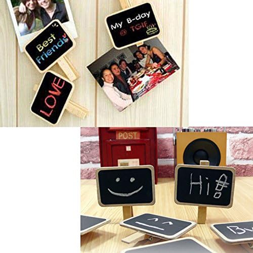 Cosmos 12 Pc Erasable Chalkboard Label Clips