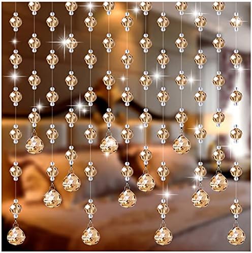 25 Strands Crystal Curtain for Doorways Room Divider