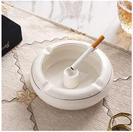 Round Ceramic Ashtray 55 Inch Home Decor Accent
