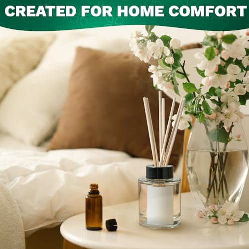 100 Pcs Bamboo Reed Diffuser Sticks - 10 Inch for Oil Diffuser