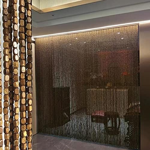 Bamboo Beaded Curtain for Doorway and Room Divider