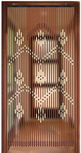 Wooden Bead Curtain for Doorway and Decor