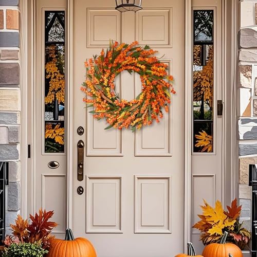 Waipfaru 22 Inch Autumn Door Wreath