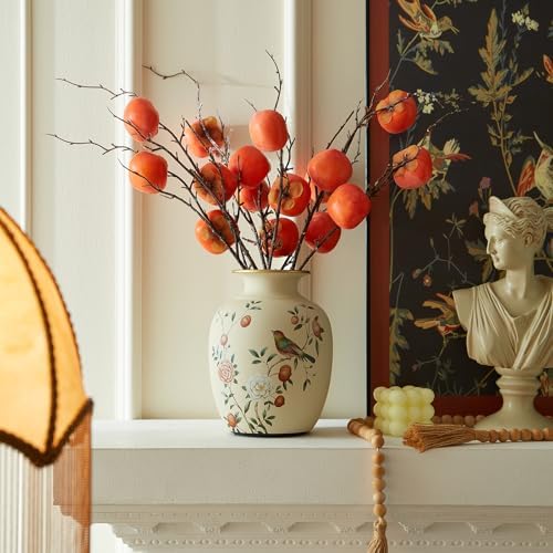 Ceramic Flower Vase with Vintage Design