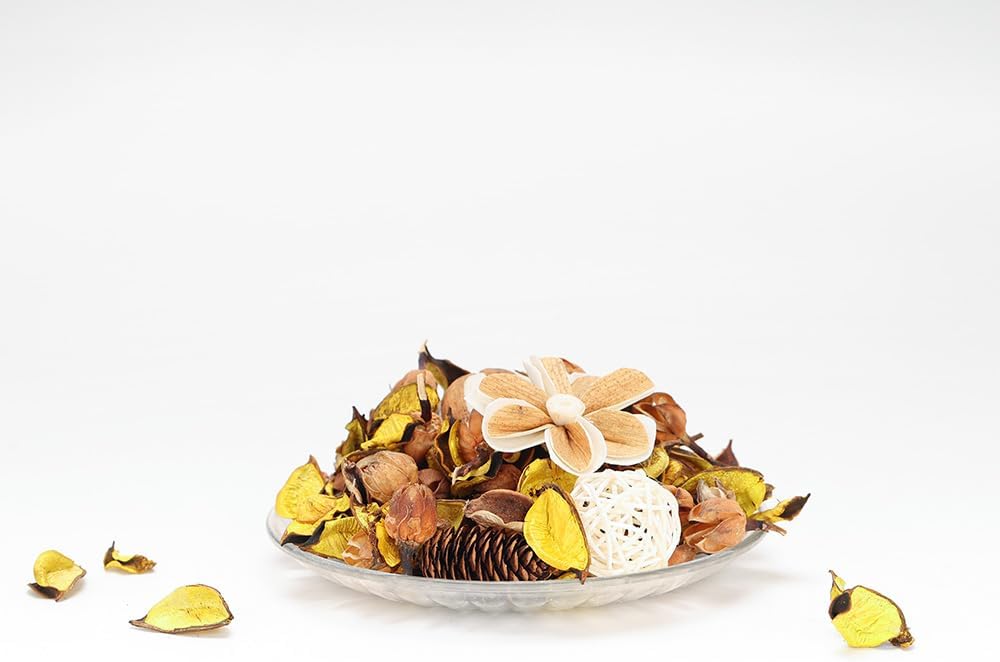 KAV Spring Dried Flower Potpourri Mix Yellow