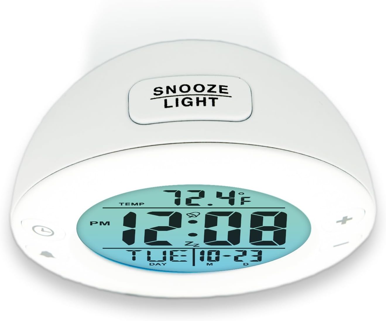 Westclox Digital Alarm Clock with Gradient Backlight
