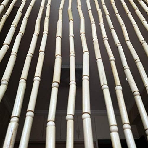 Beaded Curtain Bamboo Door Divider Panel