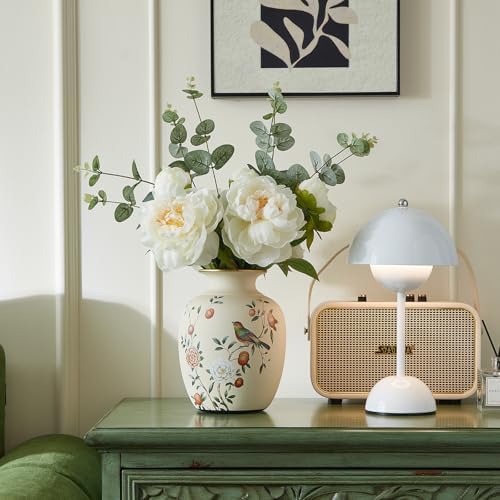 Ceramic Flower Vase with Vintage Design
