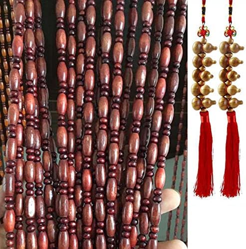Bamboo Beaded Door Curtain for Home and Doorways
