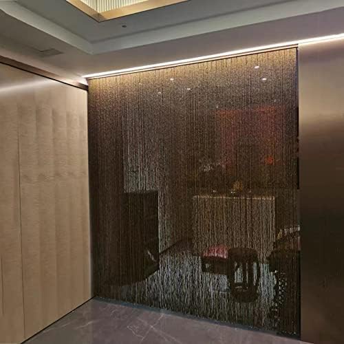 Bamboo Beaded Door Curtain with Customizable Strands