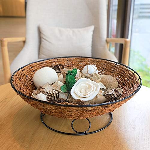 Qingbei Rina Peach Scented Potpourri Bowl Faller 14 oz White