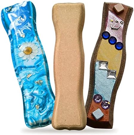 Mezuzah Case Wooden Blocks Set - Decorate Your Own Scroll Holder