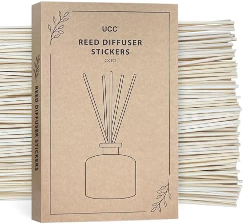 UCC 200PCS Reed Diffuser Sticks 10 Inch Natural