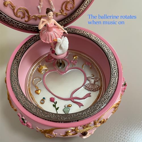 Classical Ballerina Music Box with LED Lights