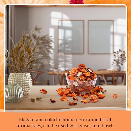 Nuanchu 6 Pcs Fall Citrus Potpourri Bags