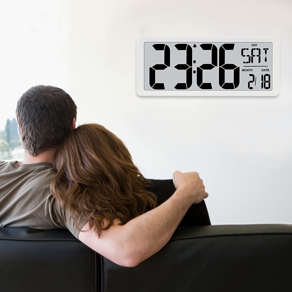 TXL 142 In Digital Wall Clock with Backlight