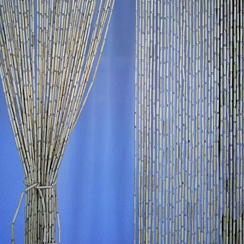 Beaded Curtain Bamboo Door Divider Panel
