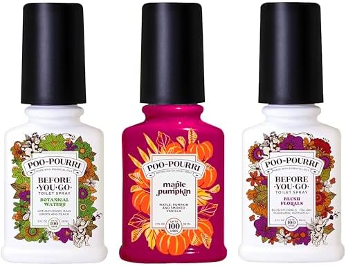 Poo-Pourri Before-You-Go Toilet Spray 2 Oz Variety Pack