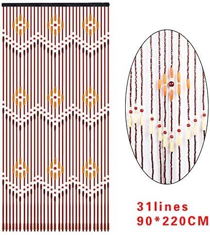 Beaded Curtain Door String for Bedroom and Entryway