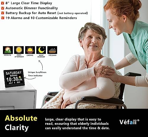 Vfa 20 Alarm Digital Clock with Remote