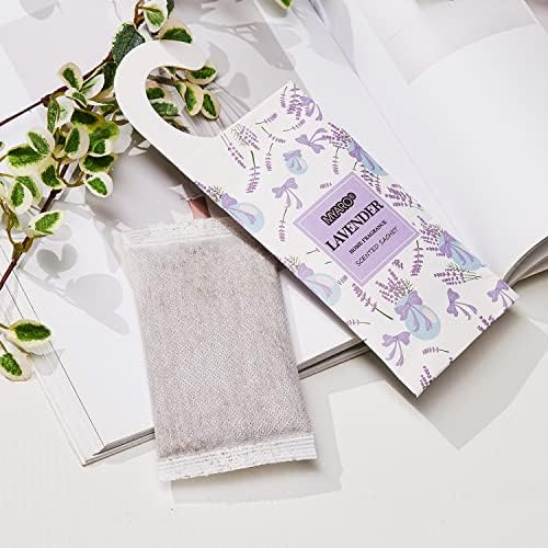MYARO 12 Pack Lavender Scented Sachets for Drawer and Closet
