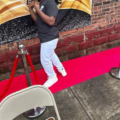 24In x 16Ft Thick Red Carpet Runner for Events