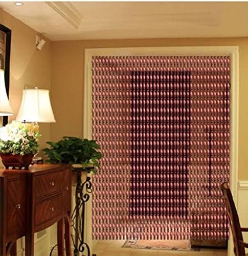 Bamboo Beaded Door Curtain for Home and Doorways