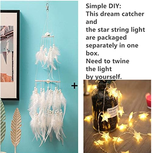 Dremisland Double Circle Dream Catcher with LED Fairy Lights