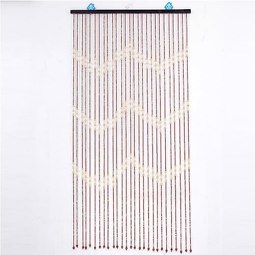GVILTY Wooden Beaded Curtains 90x175cm