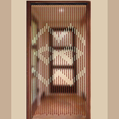 Bamboo Wood Bead Curtain with 27 Lines
