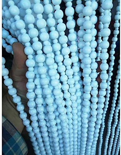 OKUOKA 31 Strands Wood Bead Curtain for Doorways