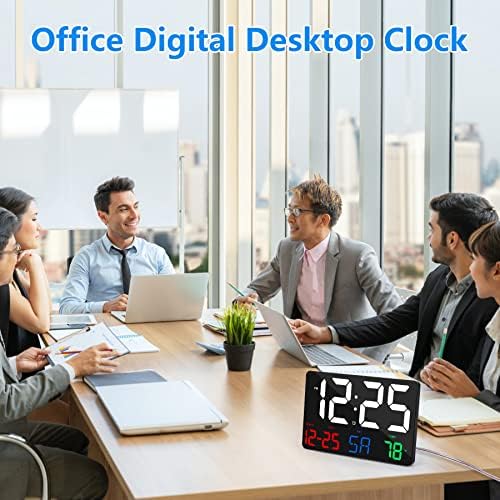Ygdigital 115 Inch LED Digital Wall Clock with Remote Control