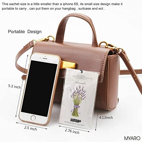 MYARO 12 Pack Scented Sachets for Drawer and Closet