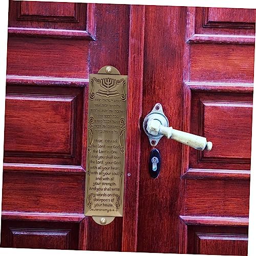 Jewish Mezuzah with Scroll Door Hanger Decor