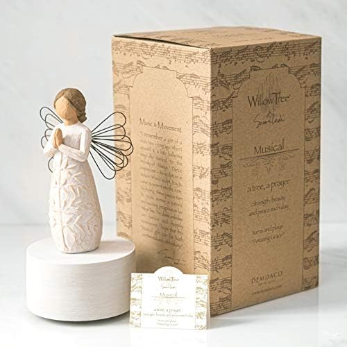 Willow Tree Musical Figure - Amazing Grace Prayer Comfort Hope Healing
