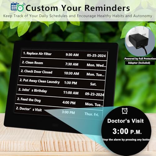 Vfa 20 Alarm Digital Clock with Remote