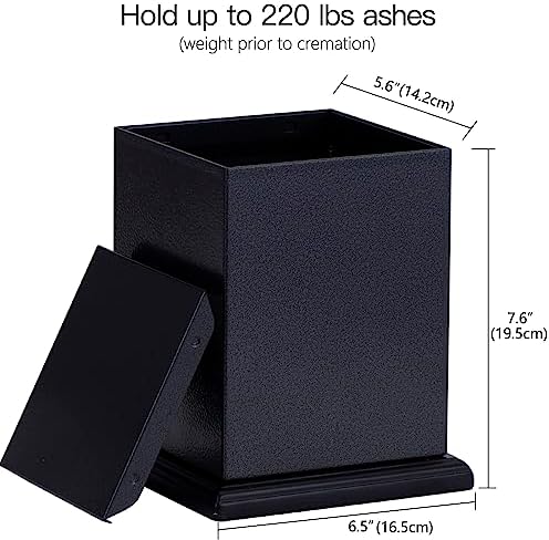 ARCHOBAN Cremation Urn for Adult Ashes with Photo Attachment