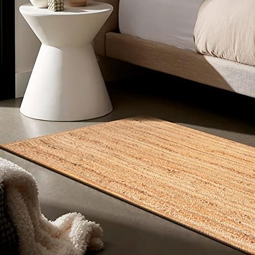 The Beer Valley Natural Jute 2x6 Ft Rug Runner Mat