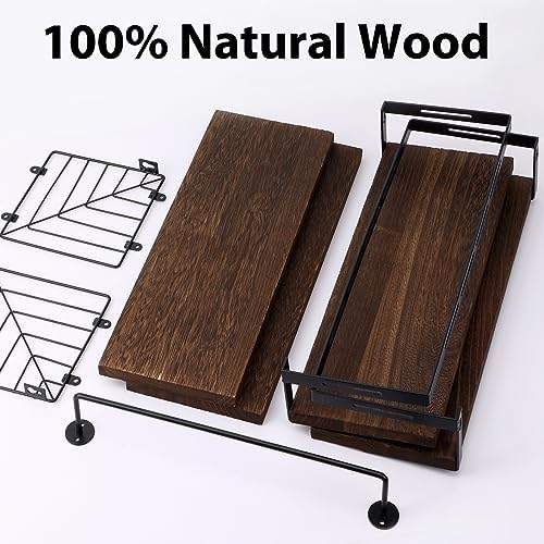 Fixwal 31 Tier Floating Wall Shelf Over Toilet