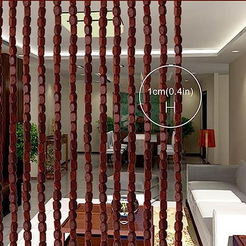Jolan Bamboo Bead Curtain for Doors 65 Strands