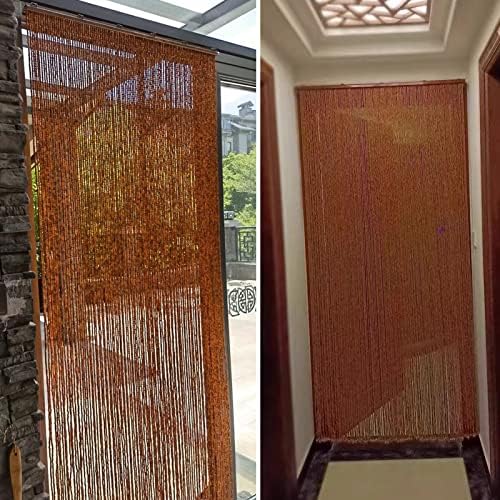 Classic Bamboo Bead Door Curtain for Privacy and Style