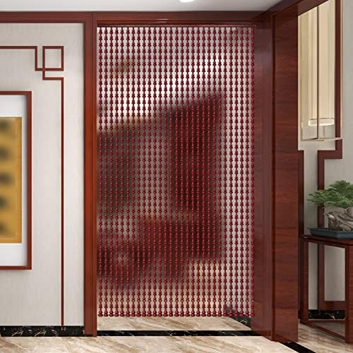 KDDEON 25 String Wooden Bead Curtain for Doorway