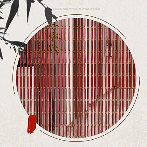 Bamboo Beaded Door Curtain Decorative Panel