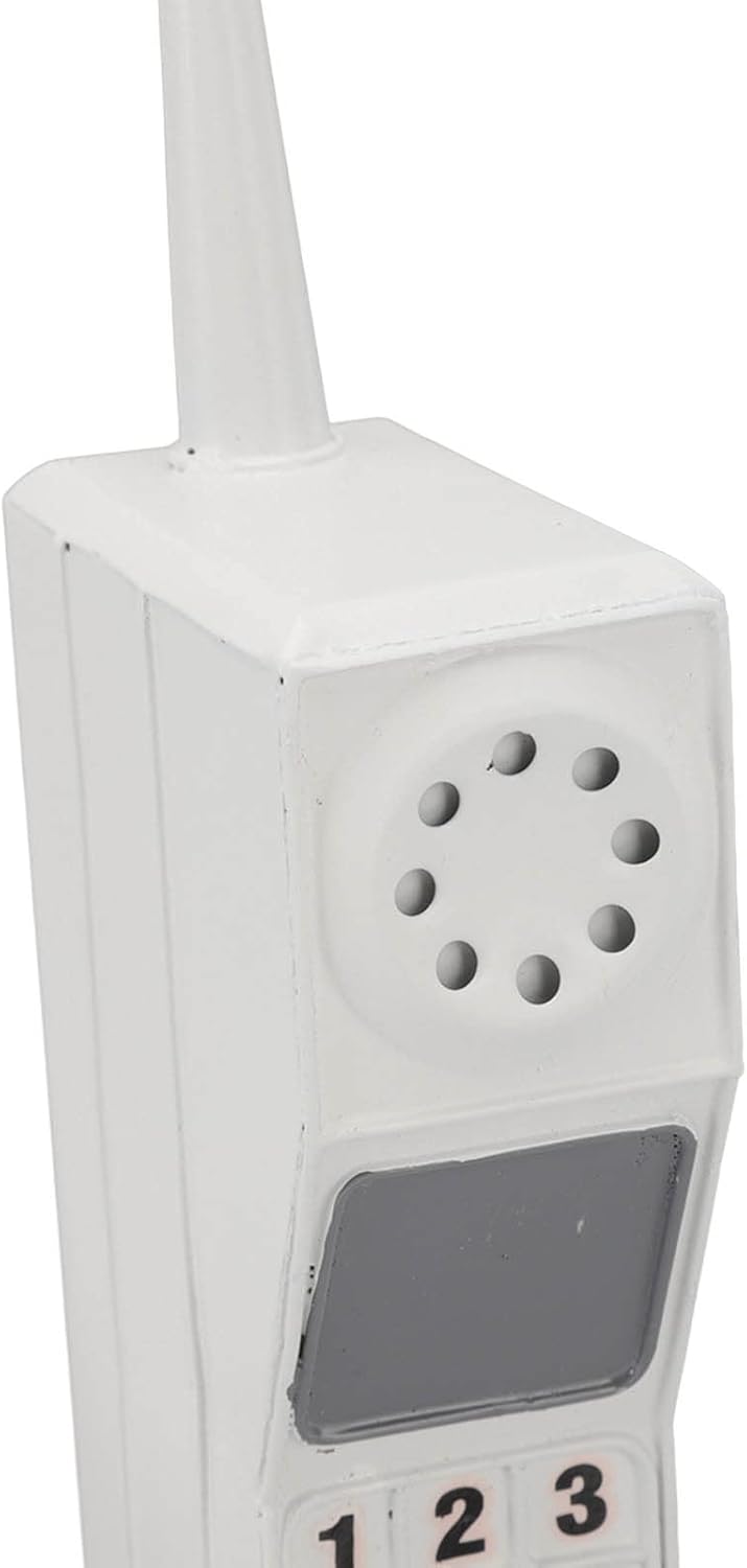 Diydeg Retro Brick Cell Phone Ornament White