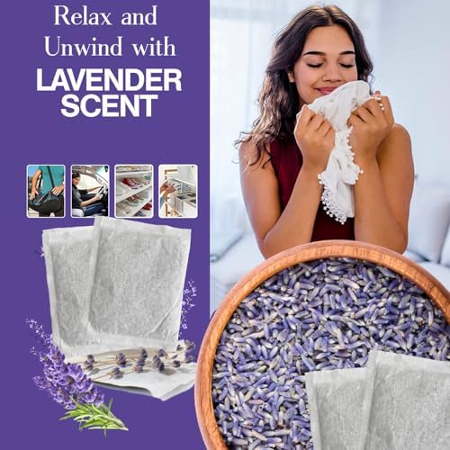 Ultra Essentials Lavender Sachet 6 Pack Natural Fragrance