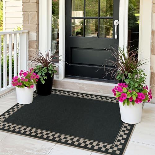 OJIA Easy Jute 3x5 Area Rug Non-Slip