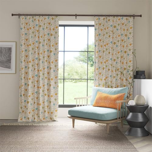 Adjustable Curtain Rods 18 to 45 Inches 1 Inch Diameter Metal
