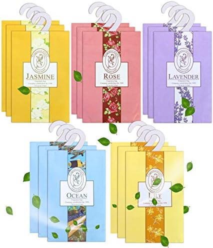 15 Pack Closet Air Freshener with Hanger